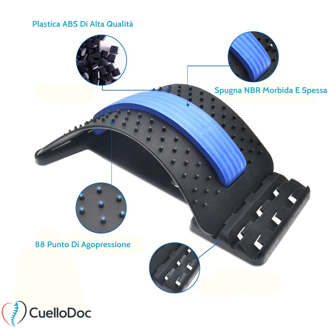 Spina Dorsale, Schiena, Cuscinetto Di Stiramento Lombare Per Il Mal Di Schiena