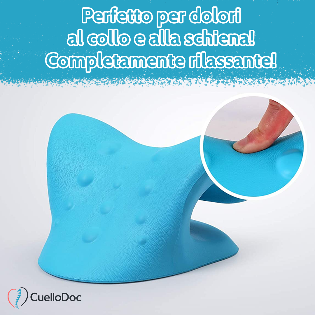 Cuscino Ergonomico CuelloDoc per Dolori al Collo e alle Spalle